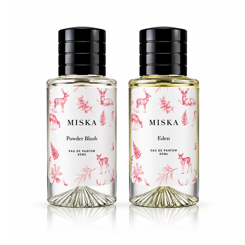 Powder Blush and Eden
